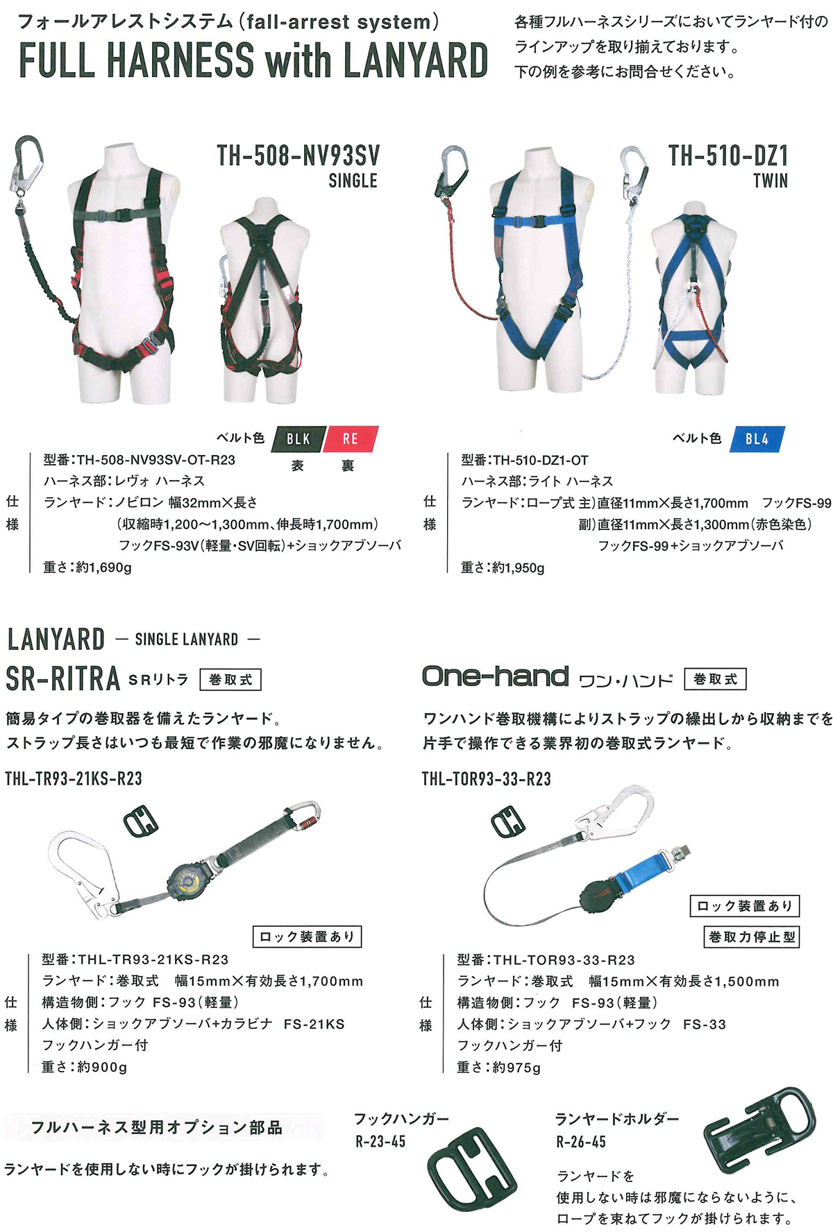 藤井電工 ツヨロン フルハーネス安全帯