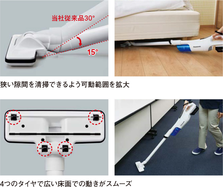 パナソニック EZ37A5 充電サイクロン式クリーナー